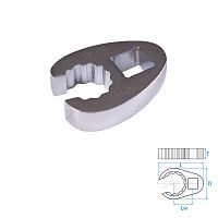 KING TONY Ключ разрезной (воронья лапка) 13 мм, 3/8" KING TONY 1031-13R