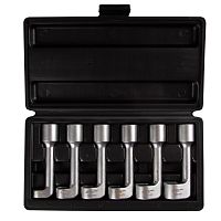 AFFIX Набор разрезных насадок 1/2", Г-образные, 12-19 мм, 6 предметов, кейс AFFIX AF02510006C