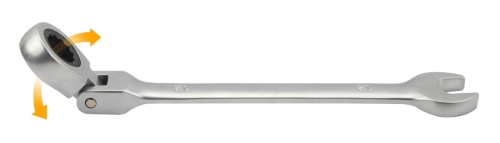 TOLSEN Набор комбинированных трещоточных ключей с шарниром, 8-19 мм, 7 предметов TOLSEN TT15259 фото 3 TOLSEN Набор комбинированных трещоточных ключей с шарниром, 8-19 мм, 7 предметов TOLSEN TT15259 фото 3