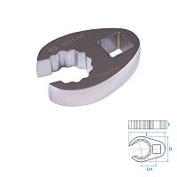 KING TONY Ключ разрезной (воронья лапка) 15 мм, 3/8" KING TONY 1031-15R