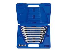 KING TONY Набор комбинированных трещоточных ключей, 8-19 мм, кейс, 13 предметов KING TONY 13113MR