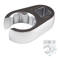 KING TONY Ключ разрезной (воронья лапка) 34 мм, 3/4" KING TONY 1031-34R