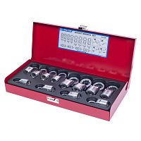 KING TONY Набор накидных ключей, 8-19 мм, 12 предметов KING TONY 3602MR